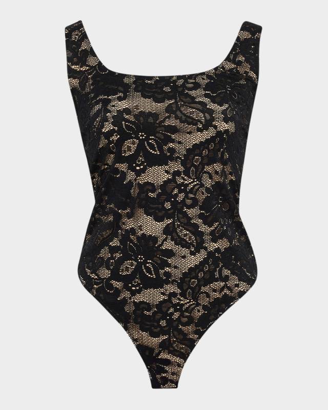 Gigi Sleeveless Lace Bodysuit